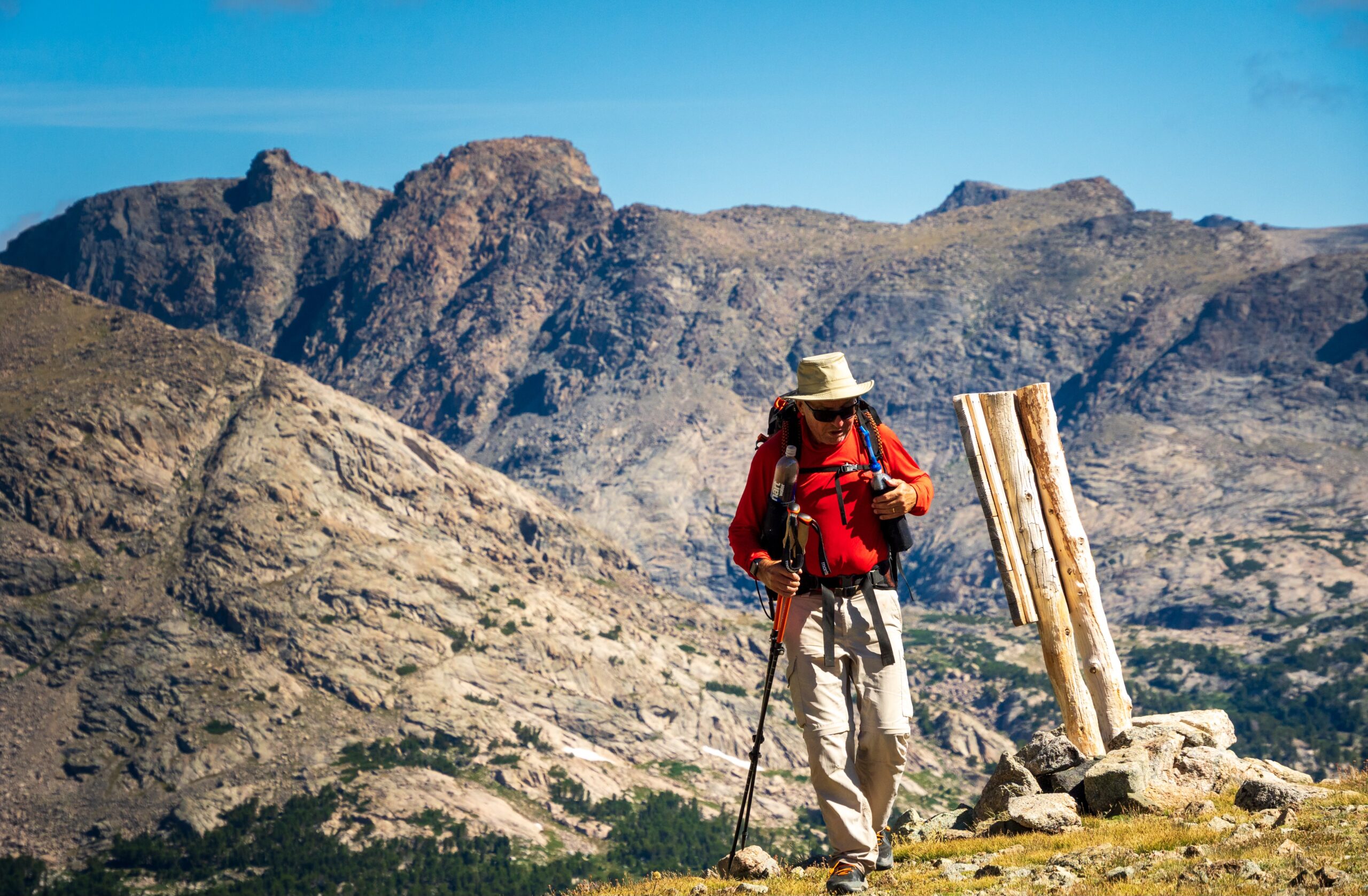 Tommy in the Wind River Range